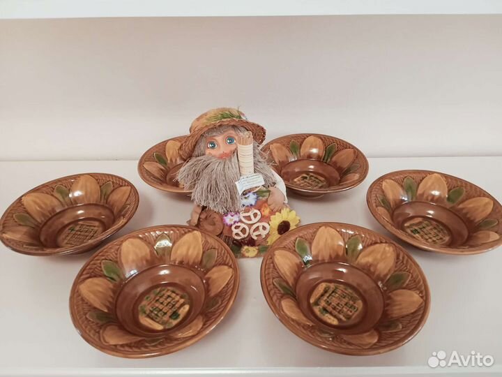 Тарелка керамика набор