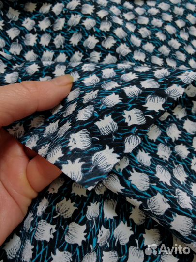 Ткань натуральный шелк СССР