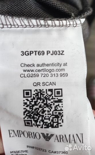 Поло футболка Armani мужская р. M,L,XL,2XL,3XL