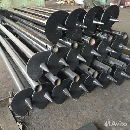 Свая винтовая 76*3000 мм под ключ
