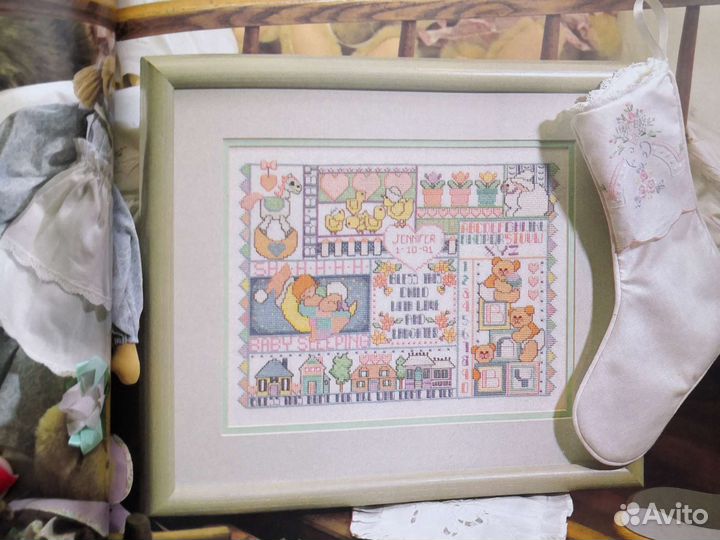 Книга по вышивке сэмплеров Donna Kooler Design