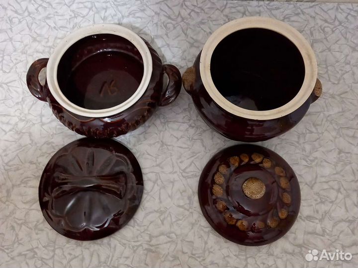 Кастрюля керамическая новая