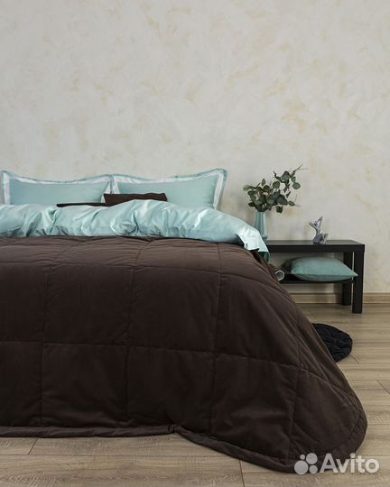 Покрывало Богема шоколад новое плед на кровать
