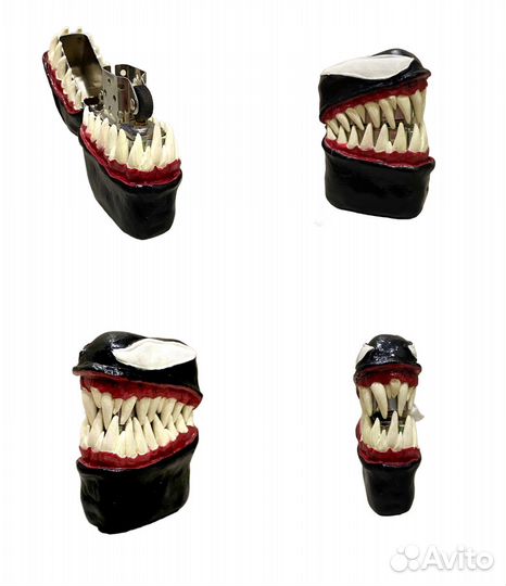 Зажигалка бензиновая веном (ручная работа)