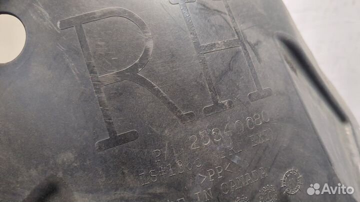 Защита арок (подкрылок) Cadillac CTS, 2013