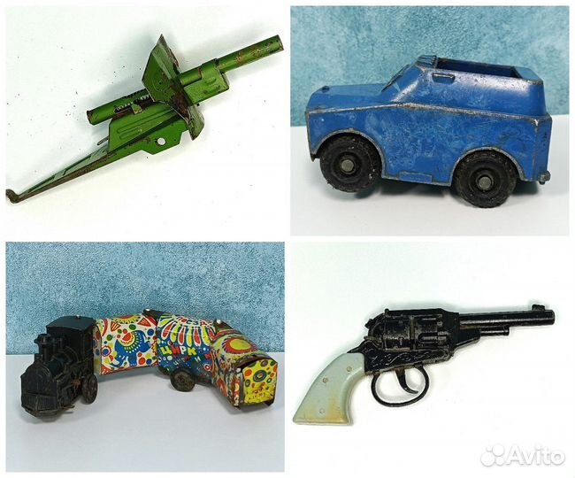 Игрушки СССР машинки металл жесть