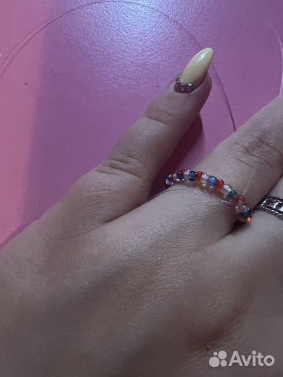 Колечки из бисера