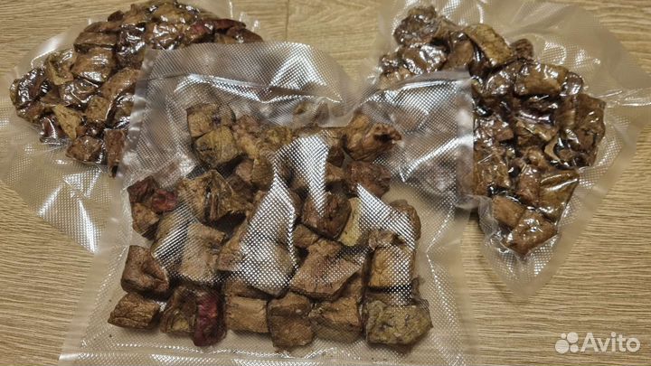 Сушеные натуральные лакомства для собак