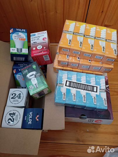 Галогенные и светодиодные лампочки