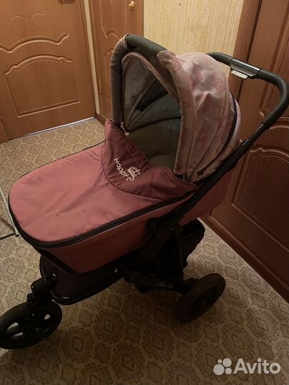 Коляска 2 в 1 happy baby