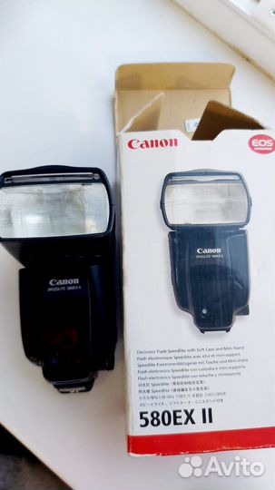 Фотовспышка Сanon Speedlite EX 580 II