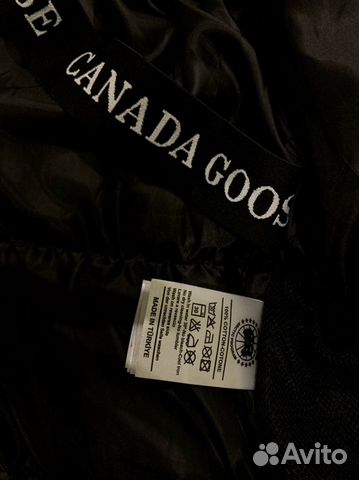 Пуховик Canada Goose Crofton black объявление продам