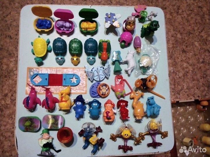 Киндер черепахи и др