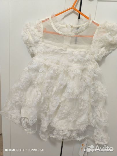 Нарядное платье для девочки 104