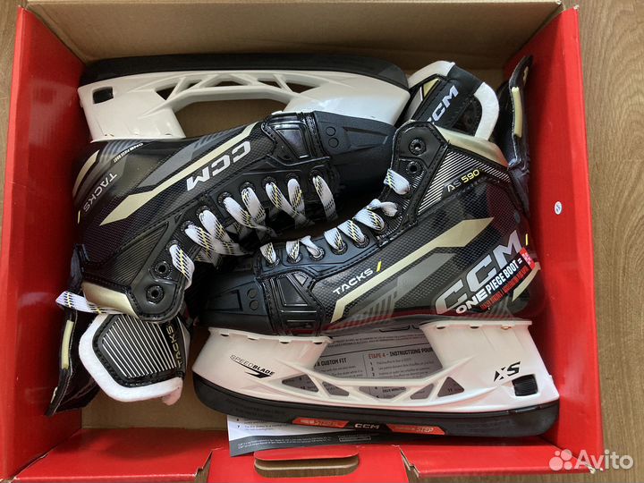 Коньки CCM Tacks AS-590 AS-580 AS-570 JR INT SR