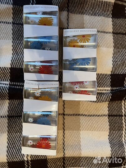 Набор стаканов 9 шт