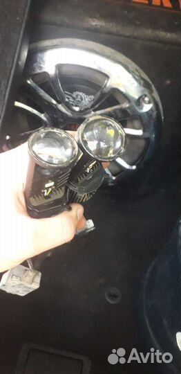 Светодиодные лампы h4 с линзой