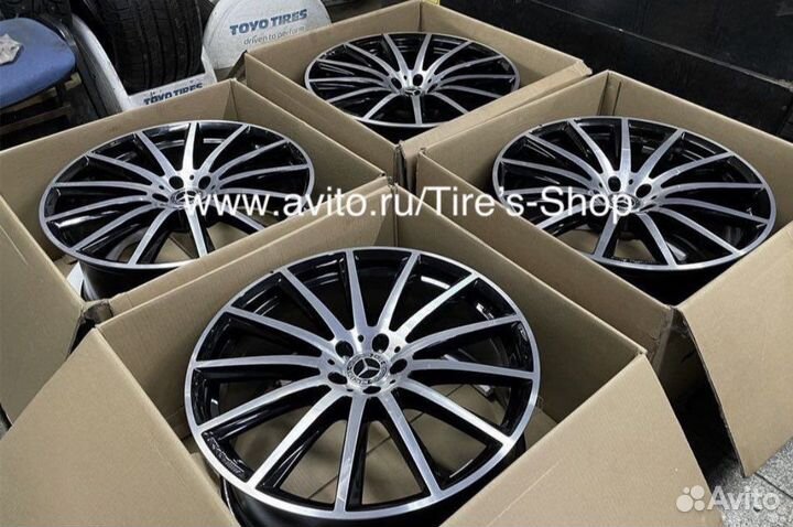 Оригинальные колеса на Mercedes GLS167,glsx167 r22