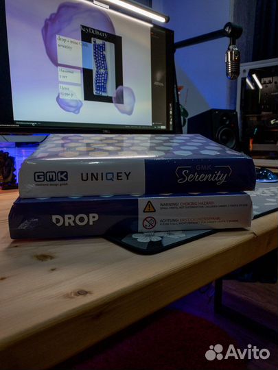 Кейкапы drop + mito GMK serenity запечатанные