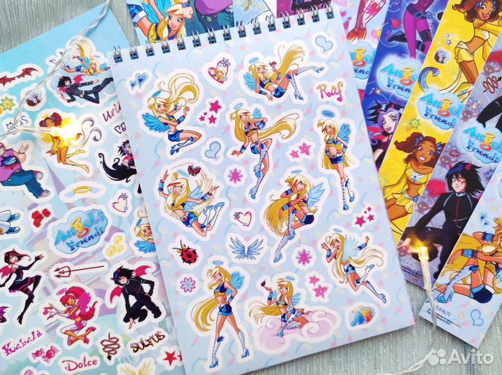 Наклейки Друзья Ангелов Angel's Friends