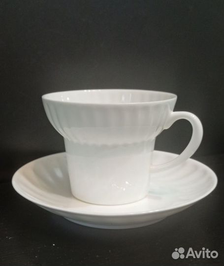 Кофейная пара костяной фарфор лфз