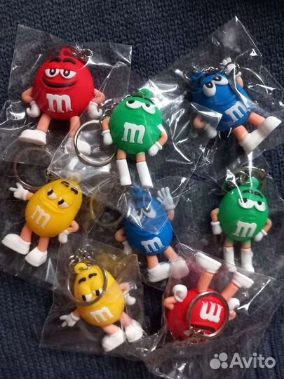 Брелки m&m's