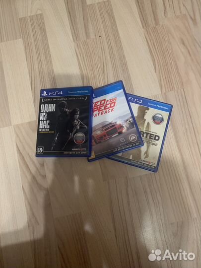 Игровые диски на ps4