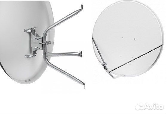 Офсетная спутниковая антенна supral ств-0.9-1.1