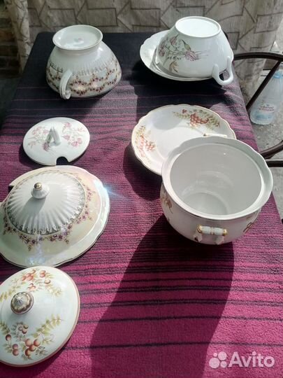 Супница фарфор СССР