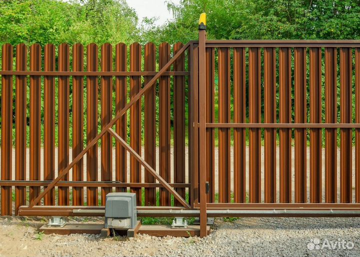 Откатные ворота