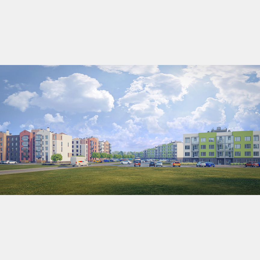 2-к. квартира, 55,7 м², 3/5 эт.