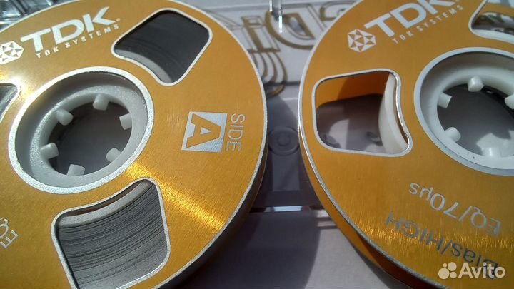 Аудиокассеты TDK CDing2 с металлическими катушками