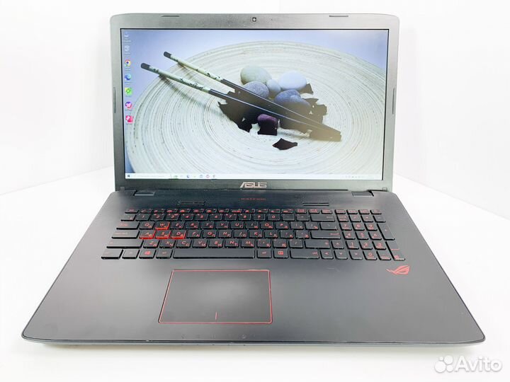 Игровой ноутбук Asus 17 дюймов Core i5/GeForce