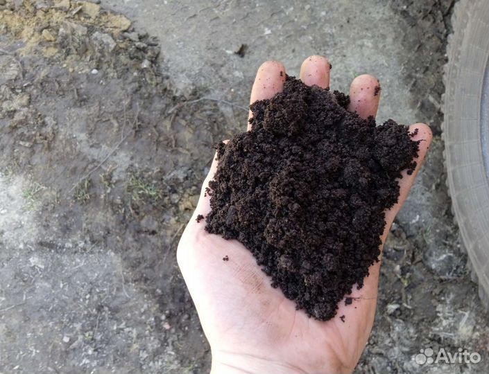 Земля плодородная торфогрунт