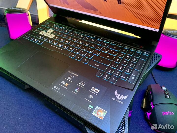 Игровой ноутбук Asus на Ryzen 7 + GeForce GTX
