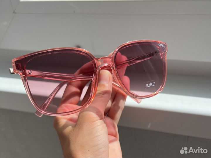 Солнечные очки idee, розовые, 100% UV, новые