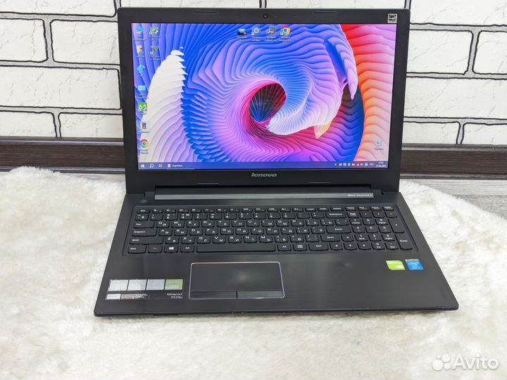Lenovo / i3-4010U / GT720M /8GB /SSD+HDD /алюминий