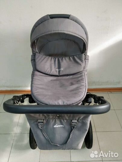 Коляска AroTeam Cocoline 2 в 1 (3 в 1) серая
