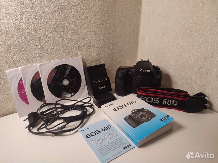 Canon eos 60d Body (пробег 12тыс)