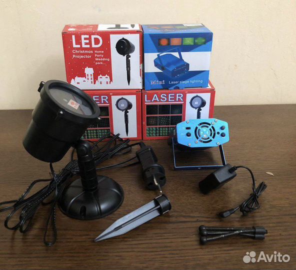 Уличный лазерный проектор