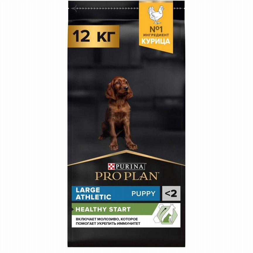 Purina pro plan large puppy курица 12 кг