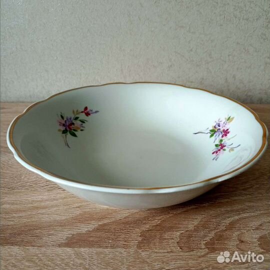Фарфоровая салатница,Дулево