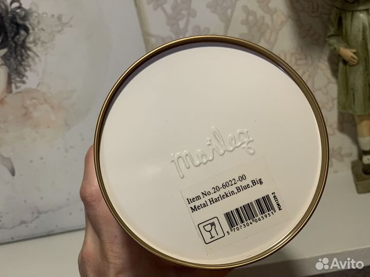 Банка Maileg Ромбы постер mrs Mighetto