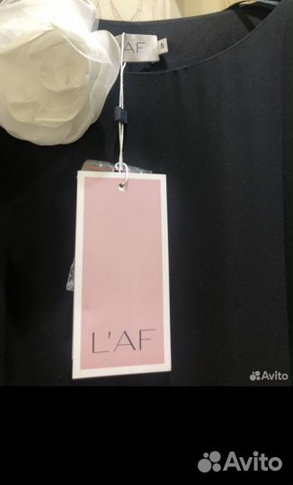 Платье новое шифоновое в горошек Польша, р.46