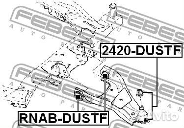 Опора шаровая переднего нижнего рычага