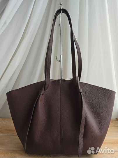 Сумка из натуральной кожи Polene