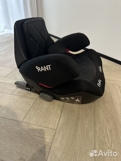 Бустер со спинкой isofix