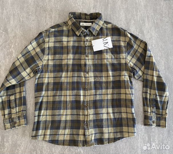 Рубашка zara с биркой 152