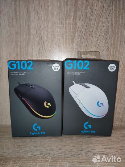 Новые Logitech G102 (в наличии)