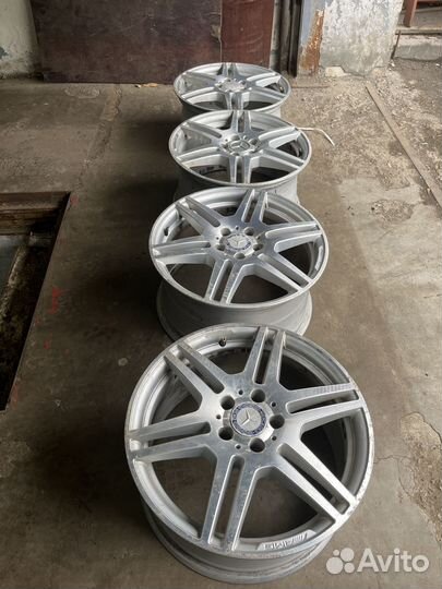 Литые диски r18 на mercedes amg бу
